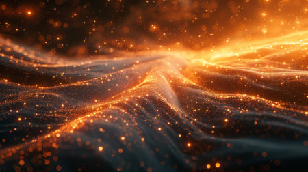 A constellation of stars each representing a different idea memory or emotion all linked together by glowing lines to show the interconnected nature of our consciousnessの素材