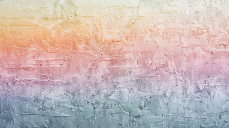 A gradient of muted salmon honeydew and periwinkle is layered with a textured overlay recalling the gradual transition of colors in a peaceful sunriseの素材
