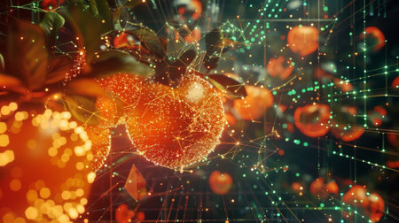 A secure and efficient system for tracking and verifying food supply chains powered by 5G and blockchain technology ensuring the safety and authenticity of food productsの素材