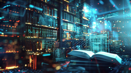 A student on a study abroad program using highspeed file sharing to instantly download textbooks and readings from their universitys online database no matter where they are in thの素材