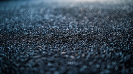 Dark blue abstract background with a grainy texture fading into the distanceの素材