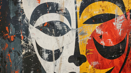 A closeup of a poster featuring the iconic logo of a wellknown play representing the marketing and branding tactics used in theaterの素材