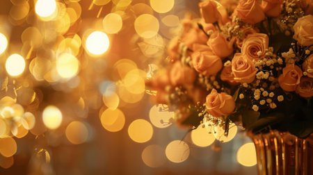 A soft outoffocus glow highlighting the beautiful and ornate decorの素材