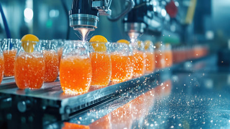 Closeup of a laser ting machine precision ting metal sheets with bright sparks flying representing the automation and technological advancements that facilitate local productionの素材