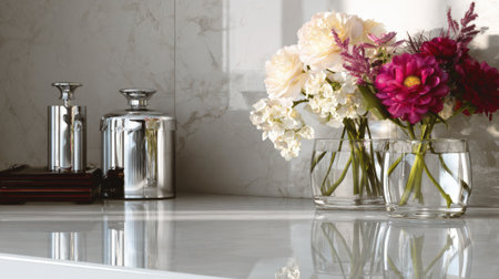 Glossy surface capturing vivid reflections and high sheen ideal for products requiring a polished elegant appeal.の素材