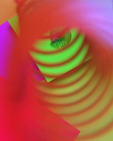 spiral abstractの写真素材