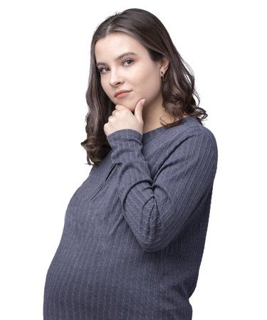 A pregnant young woman's doubts and agonies of choice.