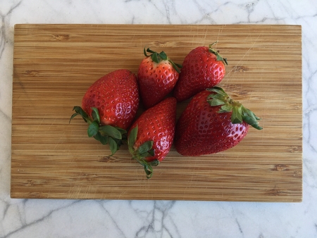 fresh strawberriesの写真素材