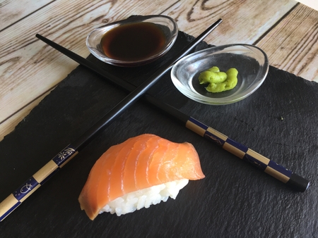 Nigiri or sushiの写真素材