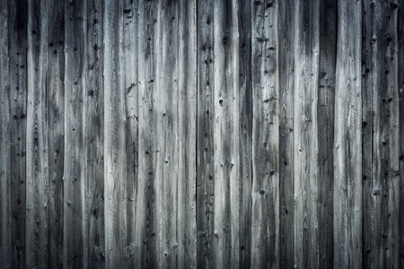 gray wooden fence panels as backgroundの写真素材