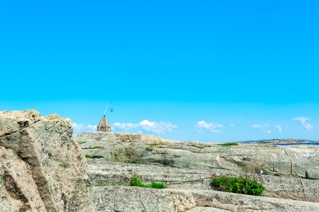 View from World's End in Norway Verdens Endeの写真素材