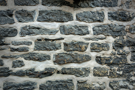 Grunge and vintage very old brick wall backgroundの写真素材