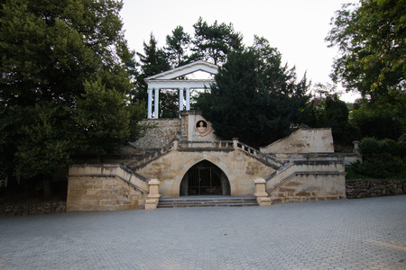 RUSSIA, Kislovodsk August 3, 2016: Center of the City of Kislovodsk, a resort townのeditorial素材