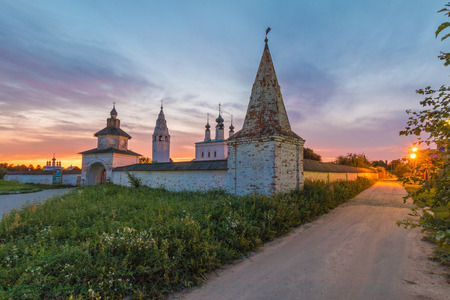 Alexander monastery, Suzdal, Russia, Vladimir region. Golden Ring of Russia.の写真素材