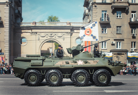Russia, Moscow, 09, May, 2015: Victory Paradeのeditorial素材