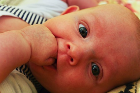 sweet babyの写真素材