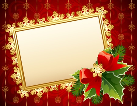 red Christmas backgroundのイラスト素材
