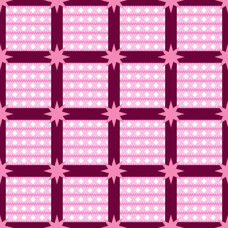 Seamless Repeatable Abstract Geometric Pattern. Vector Illustrationの写真素材