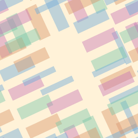 Seamless pattern with rectangles in pastel colors.の写真素材