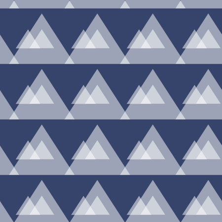 Seamless pattern with triangles. Can be used for wallpaper, pattern fills, web page background,surface textures.の写真素材