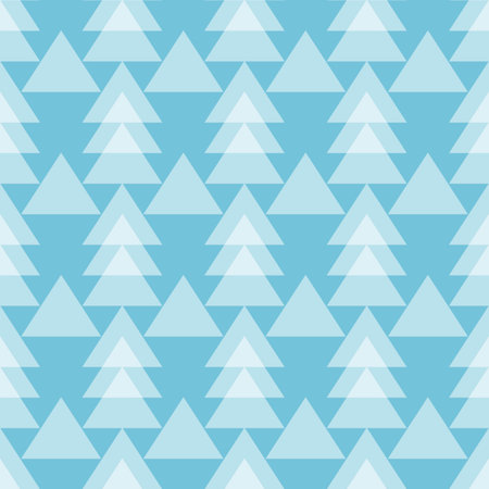 Seamless pattern with triangles. Christmas background. Vector illustration.