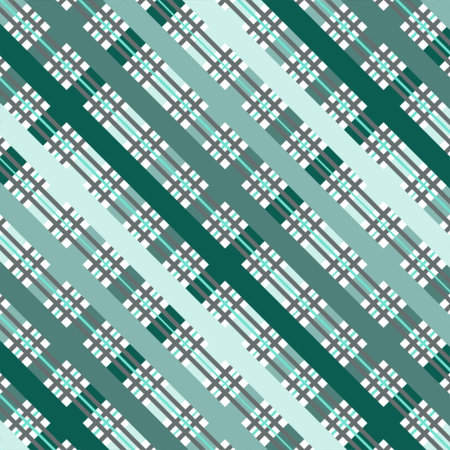 Seamless plaid pattern. Geometric background. Vector illustration.