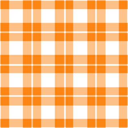 Seamless tartan pattern. Vector illustration. Orange background.の写真素材