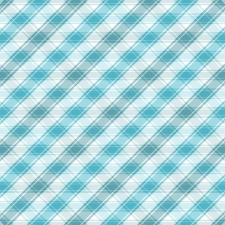 Seamless pattern in light blue and white colors for plaid, fabric, textile, clothes, tablecloth and...