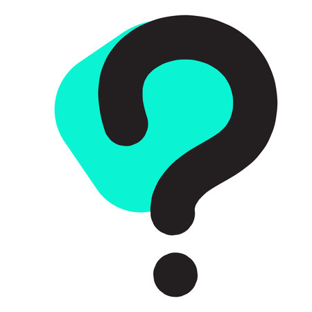 Question mark icon. Flat illustration of question mark icon for web designの写真素材