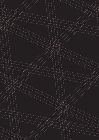 Seamless geometric pattern based on traditional Japanese ornament Kumiko.Black background.