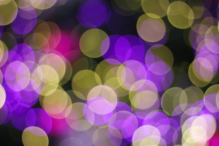 The defocused abstract blurry circles background