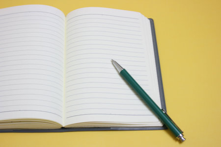A pen and an organizer