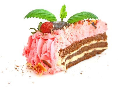 Strawberry cakeの写真素材
