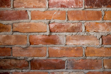 Old brick wall background の写真素材
