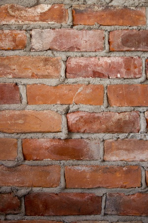 Old brick wall background の写真素材