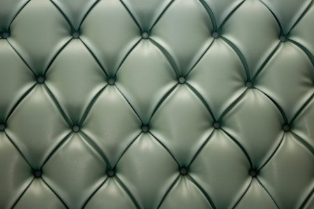 Leather upholsteryの写真素材