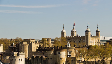 Her Majesty's Royal Palace and Fortress, known as the Tower of London, is a historic castle located on the north bank of the River Thames in central Londonのeditorial素材