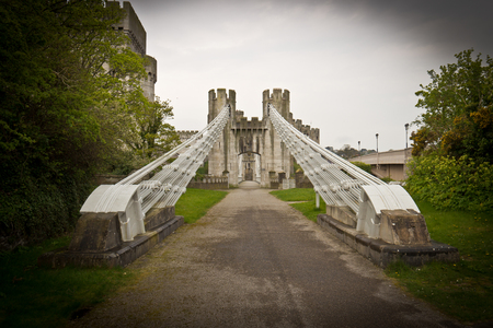 Conwy Castle fortress in northern Walesのeditorial素材