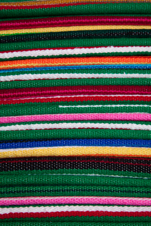 Colorful Mexican Serapesの写真素材