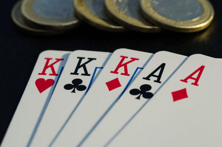 I win full kings aces