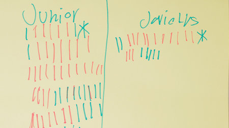 English alphabet on a white background. Uppercase and lowercase letters.の写真素材