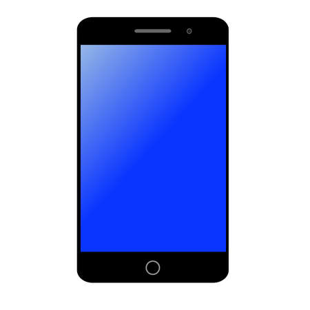 Smart Mobile Phone  Vector Clip Artのイラスト素材