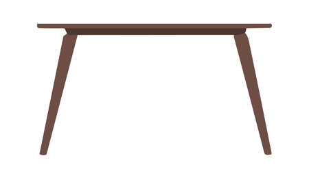 2d vector art of a tableのイラスト素材