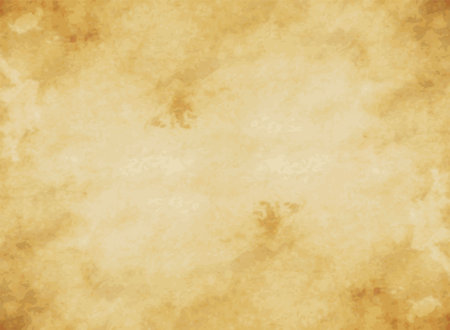 vector background of light yellow old paper grunge realistic style.の写真素材