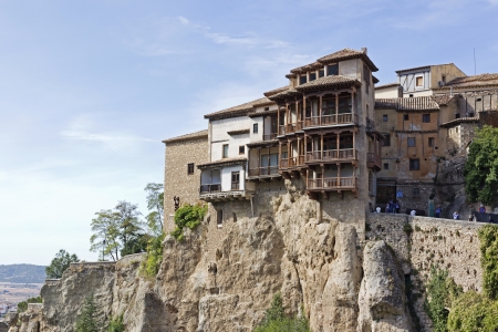 The Hanging Houses, Cuenca, Spainのeditorial素材