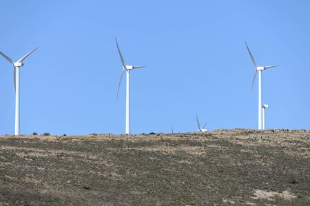 wind power, alternative to climate changeの写真素材