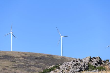 wind power, alternative to climate changeの写真素材