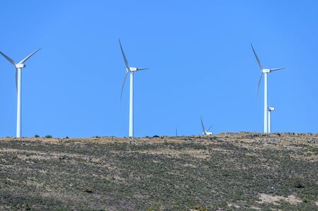 wind power, alternative to climate changeの写真素材