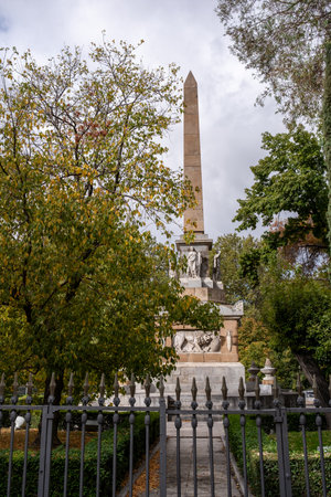 Monument to the Fallen, Lealtad Square in Madridの写真素材