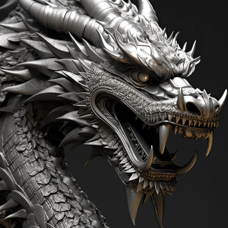 Golden Dragon Statue: A Symbol of Strength and Prosperity, golden dragon statueの素材